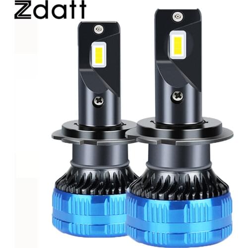 Zdatt H4 Led H7 H11 H8 HB4 H1 9005 HB3 Auto Car Headlight Bulbs Canbus 16000LM Car Accessories 6500K 110W 9006 Fog Lights Moto