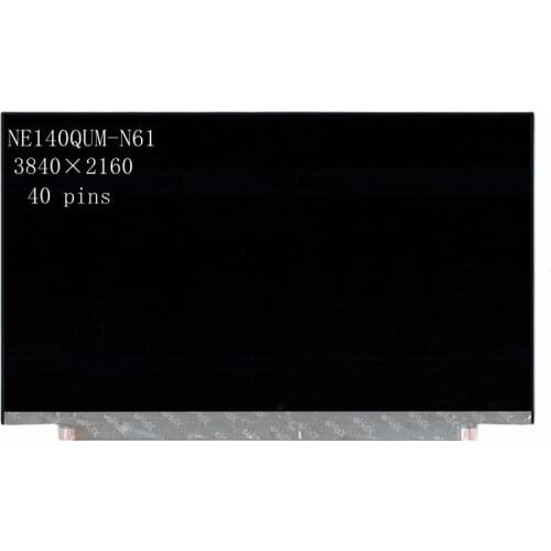 14.0" Laptop LCD Display For Lenovo ThinkPad T14 Gen 1 20S0 20S1 NE140QUM-N61 FRU 5D10V82348 UHD 3840×2160