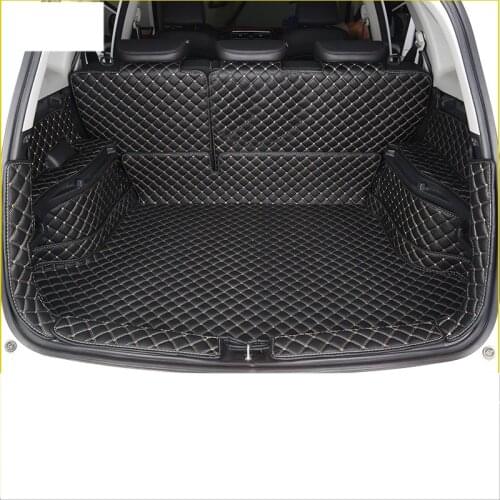 2017 luxury fiber leather car trunk mat for great wall haval H6 2011 2012 2013 2014 2015 2016 2017 2018 2019 2020 M6