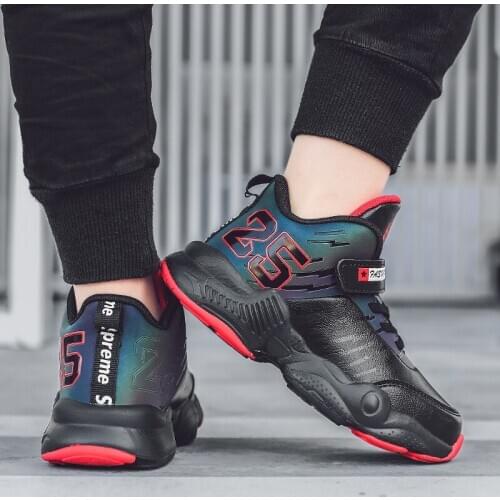 2020 Basketball Shoes Kids Shoes Non-slip Breathable Boys Sneakers Casual Sport Shoes Child Chaussure Enfant