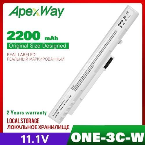2200MAH White Battery For Acer Aspire One LC.BTP00.045 UM08A51 UM08A71 UM08A73 10.1" 571 8.9" A150 A110 D210 D150 D250 A110-Ab