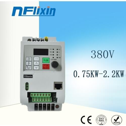For Russian CE 380V 2.2kw 3 phase input and 3 phase output frequency converter/ ac motor drive/ VSD/ VFD/ 50HZ Inverter