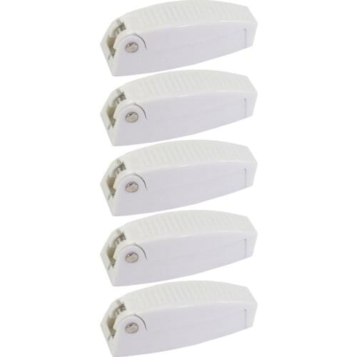 5Pcs RV Camper Trailer Baggage Door Clip Compartment Catches Latch Holder Fixed Clamp Clips Auto RV Exterior Accessories