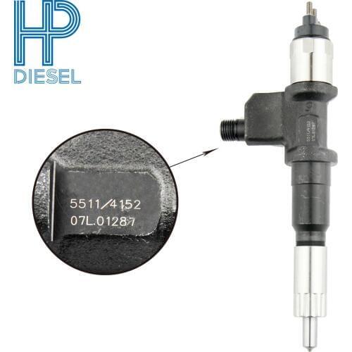 6pcs/lot For Denso injector 095000-5511 fuel injection pump 09500055110 top quality truck injector 95000 5511 best price