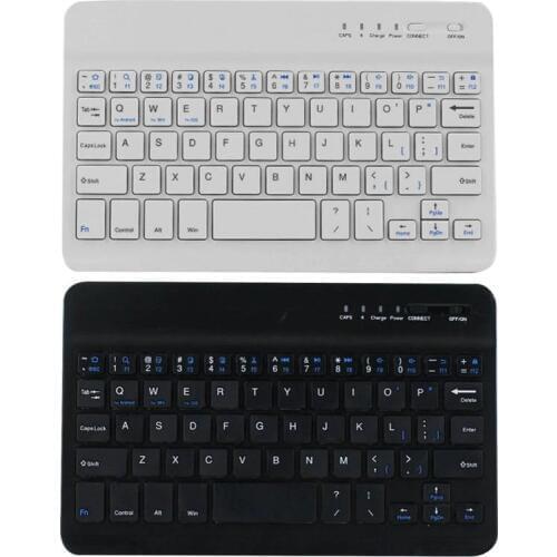 7 inch Slim Portable Mini Wireless Bluetooth Keyboard For Tablet Laptop Smartphone for iPad Support IOS Android System
