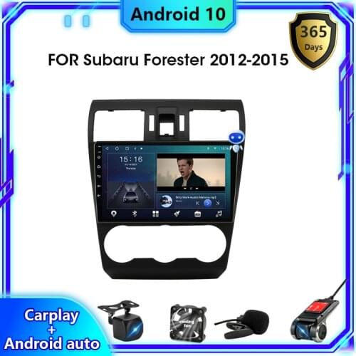 Android 10.0 Car Radio Multimedia video Player Navigation GPS IPS For Subaru Forester 4 SJ XV WRX 2012-2015 8 core No 2 din 4G