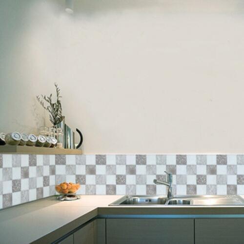 European Style Tile Decorative Stickers Cabinet Window Furniture Wall Decor Mural Art Poster Bathroom Kitchen Waterproof Decals