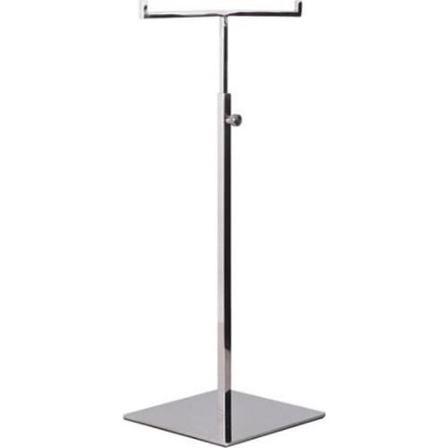 Scarf Display Scarf Holder Tie Rack Tie Holder Stand Ties Display Metal Bag Handbag Hanging Hook Hanger Display Rack Silvery