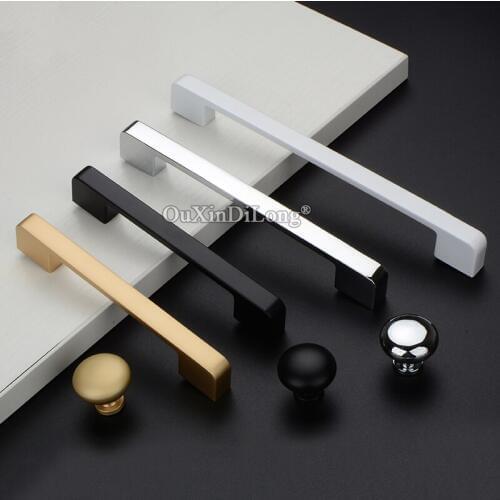 Elegant Luxury 10PCS European Solid Kitchen Cabinet Door Handles Cupboard Wardrobe Drawer TV Cabinet Pulls Handles & Knobs