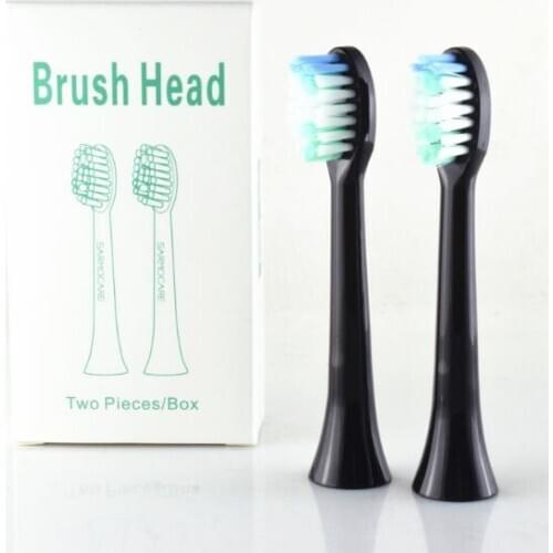 Toothbrushes Head for Sarmocare S100/200 2PC Ultrasonic Sonic Electric Toothbrush fit Digoo DG-YS11 Electric Toothbrushes Head