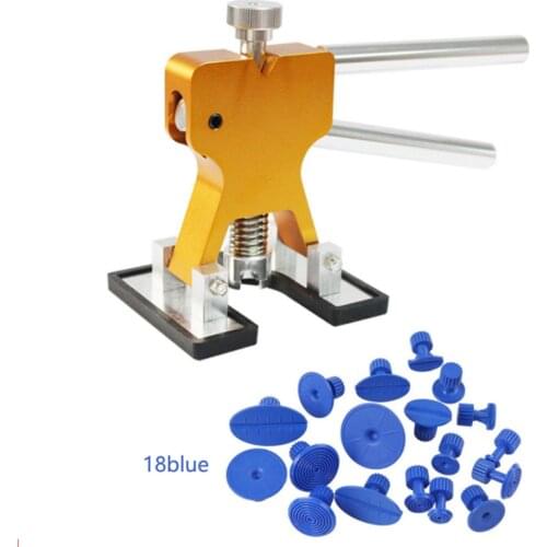Car dent Repair Tools Sheet Metal Puller Suction Pit Car Body Dent Repair Hand Tools pdr tools 18 Blue