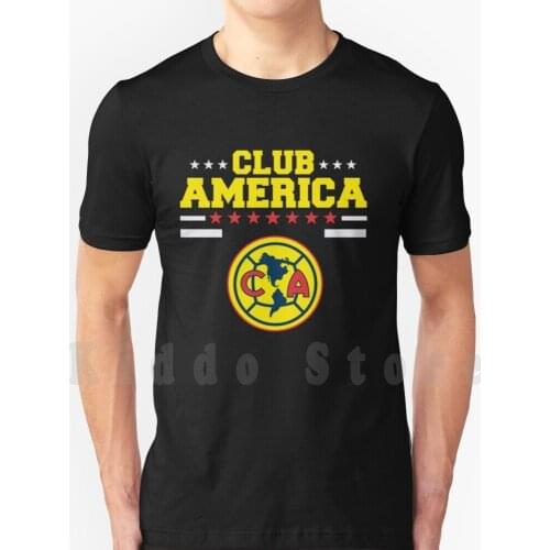 Las Aguilas De Club America-Mexican Soccer Team Gifts For The Family. T Shirt DIY Big Size 100% Cotton Club America Mexico