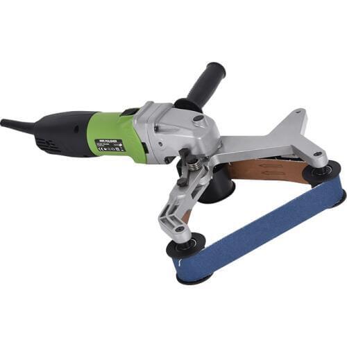 800W 110V/220V Portable Grinding Polishing Machine Tube Belt Sanders Polisher For Stainless Steel Tube Processing Polishing Tool