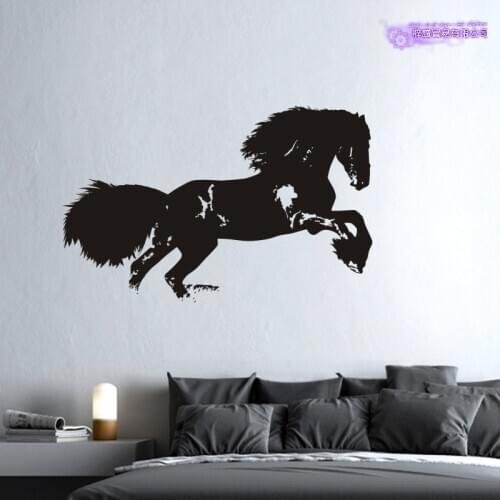 Horse Wall Sticker Decal Posters Vinyl Wall Art Decals Decoration Decal Decor Mural Horse Car Sticker