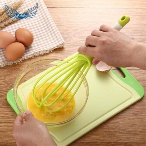 Handle Whisk Egg Whisk Stainless Steel Egg Whisk Kitchen Milk Cream Butter Whisk Mixer Wire Whisk Tool kitchen items