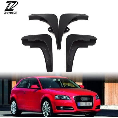 ZD Car Mudflaps Fit For 2004 2005 2006 2007 2008 2009 2010 2011 2012 Audi A3 Sportback Accessories Front Rear Mudguards Fender