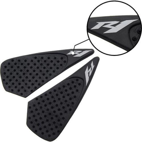 1Pair Motorcycle Accessories Anti slip Tank Pad 3M Side Gas Knee Grip Traction Pads Protector Sticker for yamaha r1 04-06
