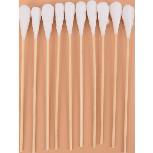 20pcs 20cm Women Beauty Makeup Cotton Swab Cotton Buds Make Up Wood Sticks Nose Ears Cleaning Cosmetics Health Care