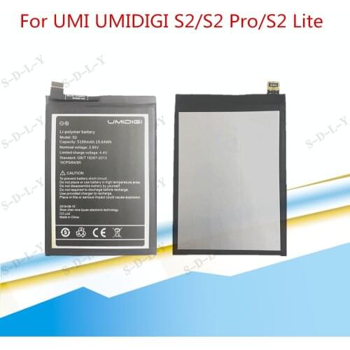 For UMI UMIDIGI S2 / S2 Pro / S2 Lite Smart Phone Batteries 5100mAh Battery Replacement ++Tracking
