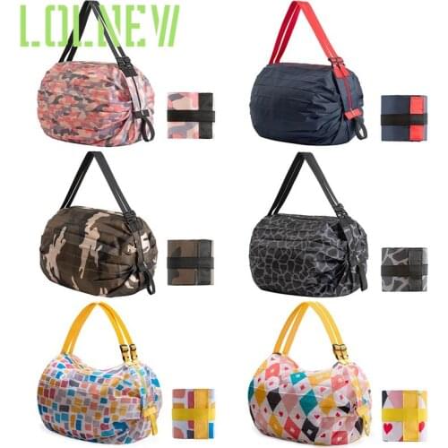 Extra Large Foldable Shopping Bag Recyclable Reusable Fashionable Storage Handbags Sports Waterproof Shoulder Bag