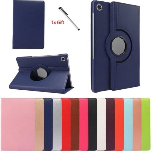 Tablet Funda For Lenovo M10 HD tbx306f Case 360 Rotating PU Leather Stand Cover For Lenovo Tab M10 HD Case Gen 2 TB X306F X306X