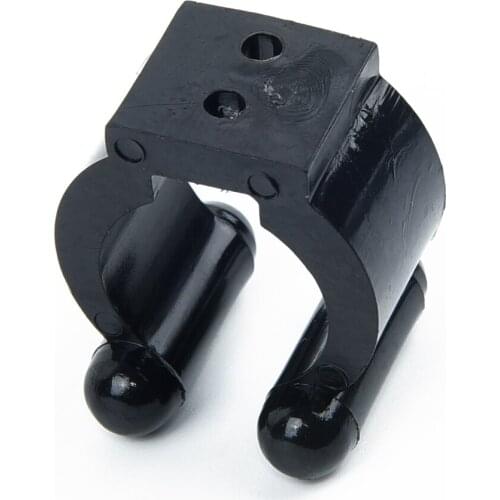 Rod Clip Storage Rack Clamps Holders Parts Black 20X Portable Plastic Fishing