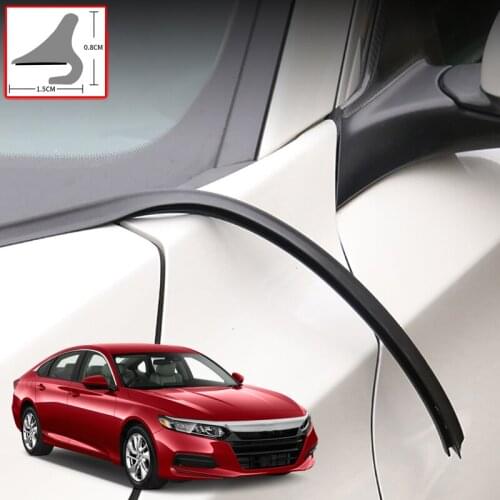 For Honda Accord 2019-2022 DIY Car Seal Strip Windshied Spoiler Filler Protect Edge Weatherstrip Strip Sticker Auto Accessories