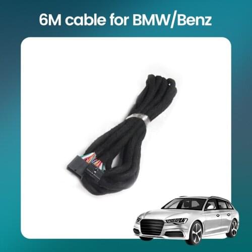 For Mercedes-Benz BMW trunk audio system connection 6 meters long cable