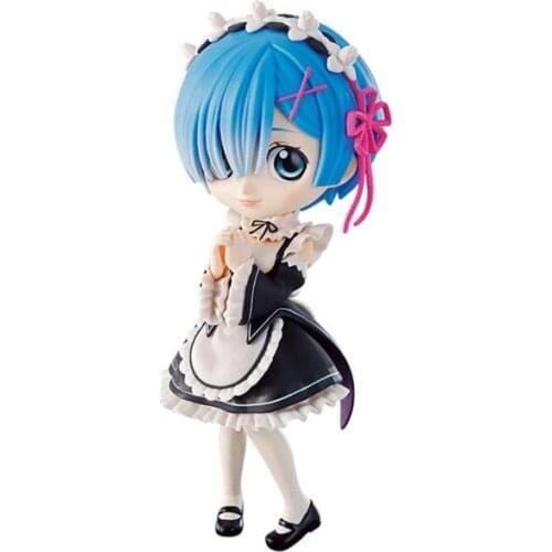 Rem Ram Re Zero Re0 Re Life a Different World from Zero Subaru Emilia 100% Original 14CM Action Figure Model