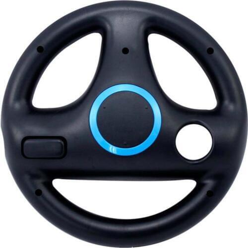 Racing Game Steering Wheel For Nintendo For Wii Controller Direction Manipulate Wheel Remote Controller 3 Colors Protective Case