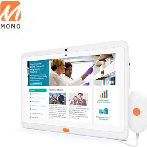 Wall mount Medical hospital patient care Call Handle Service touch screen POE multi interface tablet pc