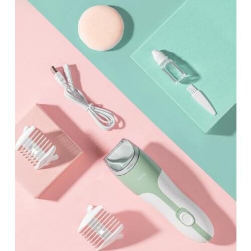 Low vibration mute self cutting ultra long standby intelligent artifact is not easy to wear electric push baby hairdresser J06