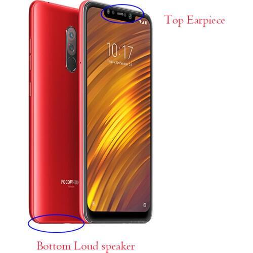 Original new tested ear piece earpiece speaker receiver Buzzer Ringer Loud Speaker Loudspeaker for Xiaomi Pocophone F1