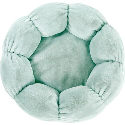 Dorakitten 1pc Plush Cat Bed Non-Slip Warm Flower Shape Cat Bed Puppy Sleeping Nest Pet Nest For Cat Dog Pet Supplies