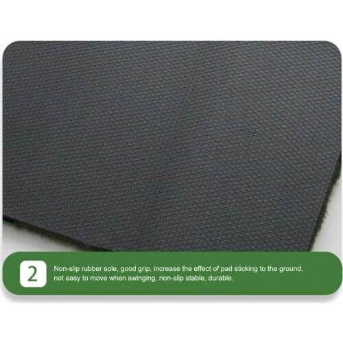 EVA Practical Soft Base Golf Training Carpet Flocking Golf Training Mat Multi-functional for Golf Lover