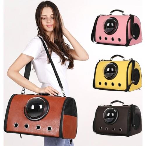 Cat Backpack Carrier for Cat with Window for Pets Small Dogs Rabbit Space Travel Cat Transport Bag House Pet Carrier Products