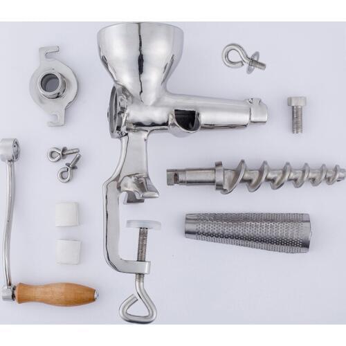 Stainless steel fruit vegetable juicer household manual wheat grass citrus apple cucumber juicing machine juice extractor