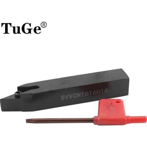 SVVCN2020K16 SVVCN1616H16 No have inserts 72.5 degree CNC tools External Turning Tool Holder arbor need DCGT/MT 11T3 Insert