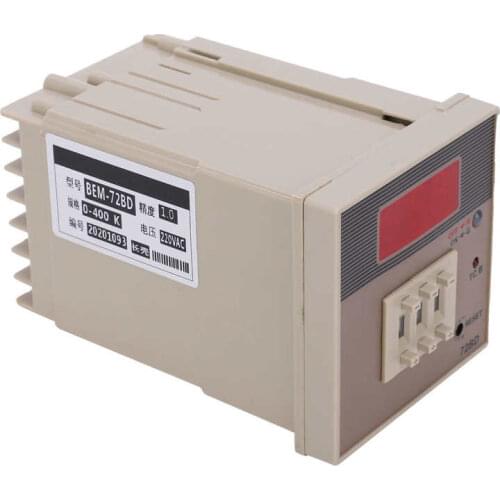 Temperature Controller Digital Display Regulator 0-400 Celsius Protector Detection Device 220V