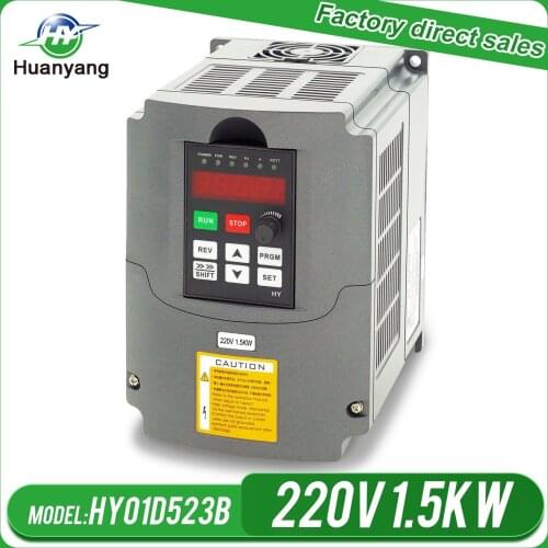 VFD 1.5KW 220V 2hp VARIABLE FREQUENCY DRIVE INVERTER Factory Direct Sales free shipping