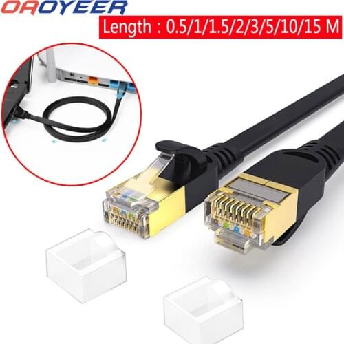 Cat8 Ethernet Cable 40Gbps High Speed SSTP UTP Network Cable Ethernet Cat7 Lan Cable For Router Pc Ps4 Tv Laptop RJ45 Cord