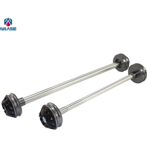 Waase For Yamaha YZF R6 2003 2004 2005 / R6S 2006 2007 2008 2009 Front & Rear Wheel Fork Axle Sliders Cap Crash Protector