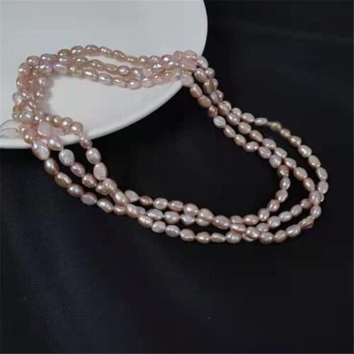 YKNRBPH Womens Baroque Pearl Long Necklace Weddings/Party Gift Fine Jewelry Chains