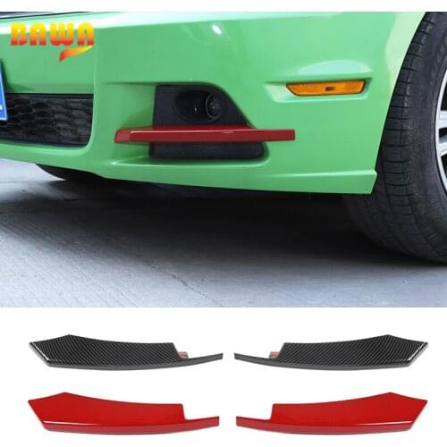 BAWA Car Fog Lamp Decoration Accessories For Ford Mustang 2010-2014 Under Fog Light Decoration Sticker Cover For Ford Mustang