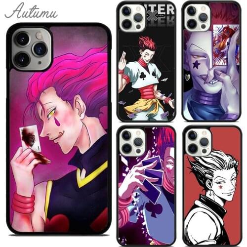 Hunter X HUNTER Hisoka Playing Card Anime Phone Case for iPhone 11 12 Pro Max mini X XR XS SE 2020 5 6S 7 8 Plus Cover shell