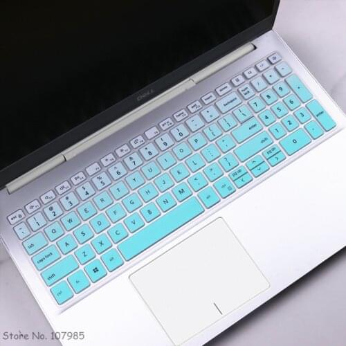 For Dell Inspiron 15 2021 3000 3501 3593 3505 15.6 inch Dell Vostro 15 5501 5502 7590 7591 7500 5590 Laptop Keyboard Cover Skin