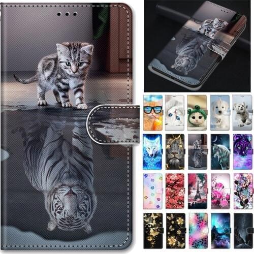 For LG Q60 Case Leather Flip Case on For Coque LG Q70 Cover LG Q6 Q 60 Q 70 Fundas Wallet Phone Cases Card Holder Etui