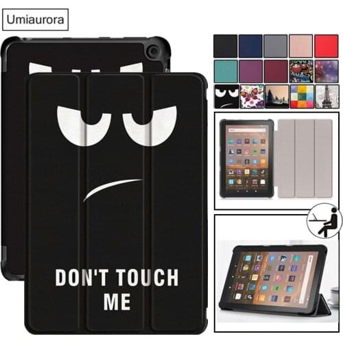 Magnetic PU Leather Case for Amazon Fire HD8 HD 8 Plus 2020 8.0" Tablet Funda Capa Cover for Amazon Fire HD8 HD 8 2017 2018 Case