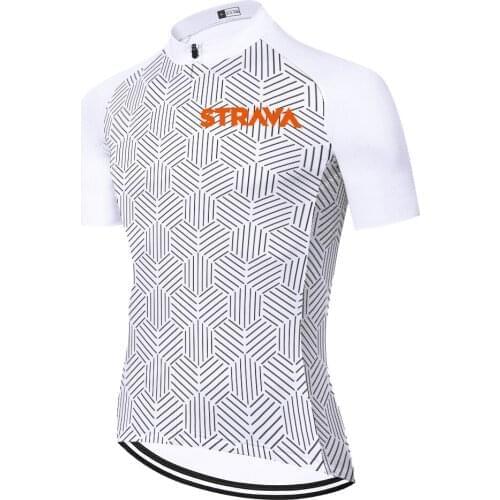Strava Jersey Men Camiseta Roupa Masculino Cycling Mallot Verano Mayots Maglia Uomo Hombre Camisas Maillot Ciclismo 자전거의류