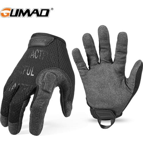Tactical Gloves Army Long Full Finger Glove Men Black Military Airsoft Sport Hiking Biker Cycling Riding Driving Hunting Mittens